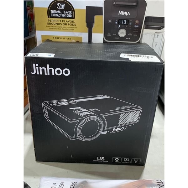 Jinhoo Mini Overhead Projector Full HD 1080P Supported, Home Theater with 176'' Projection Size -