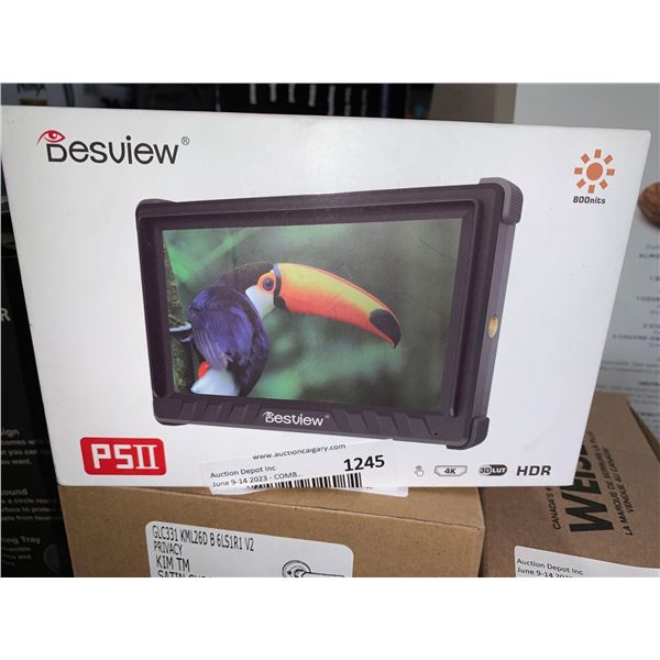 Desview P5II Camera Monitor 800nits High Brightness 5.5 inch IPS 178° View Angle 4K HDMI Field Monit