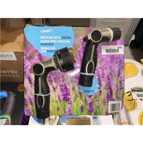 Orbit Nozzle with Swivel 2 Pc Set