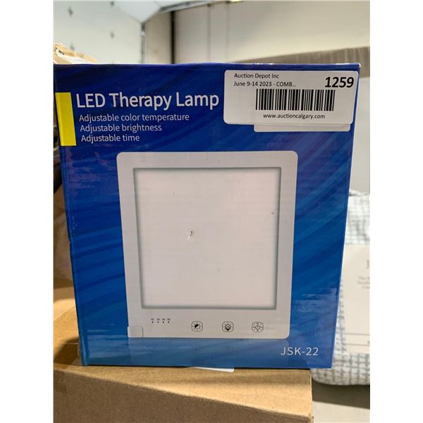 LED Therapy Lamp Adjustable Brightness, Temp and time