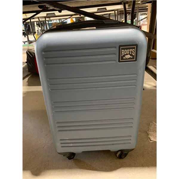 Roots, Carry-on Hardshell Rolling Luggage - Handle Broken as seen in photos