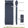 Image 4 : Yissvic Inflatable Single Camping Mattress