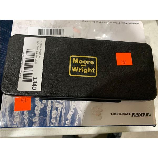 Moore and Wright 1-2 in Micrometer