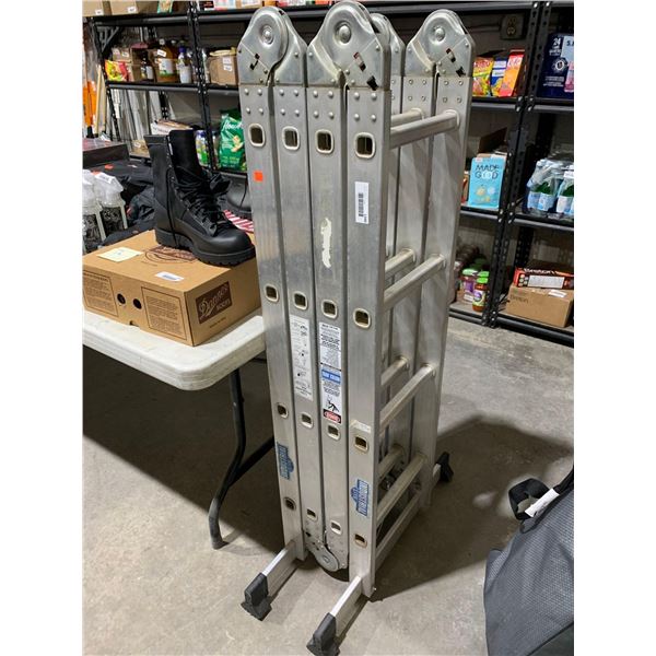 Industrial Lite 16' Folding Ladder