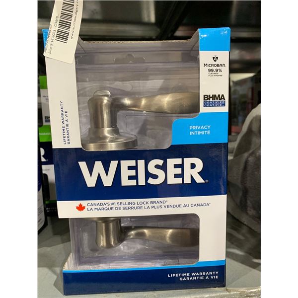 Weiser Privacy Door Handle Set
