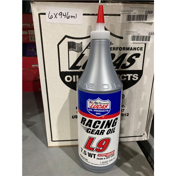 Lucas Racing Gear Oil L9 6x946ml