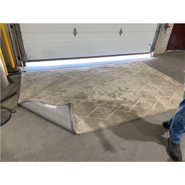 Soft Step 6' 6"x9' 6" Microfiber Shag Area Rug