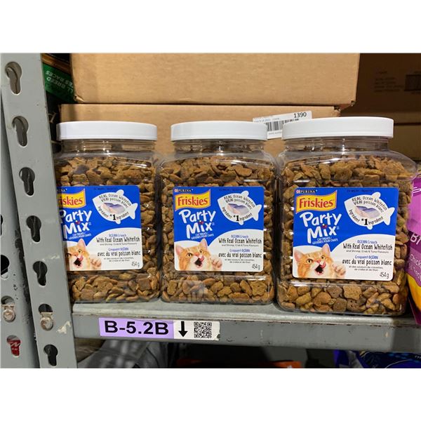 Friskies Party Mix Cat Food Ocean Crunch 3 x's 454g