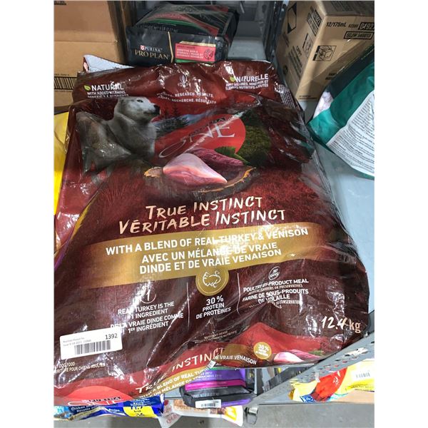 Purina One True Instinct Adult Dog Food 12.4kg