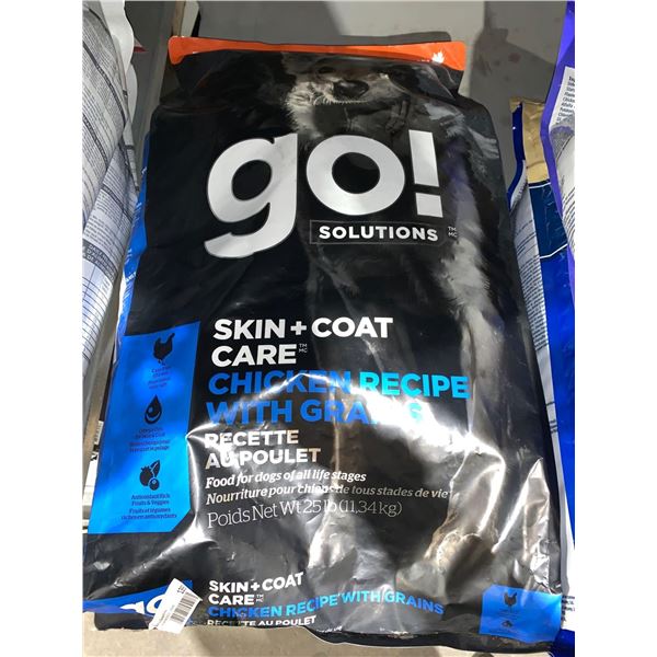Go! Solutions Skin & Coat Care Chicken Dog Kibble 25 Lbs