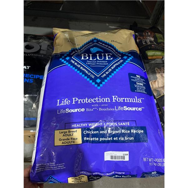 Blue Buffao Life Protection Large Breed Adult Dog Kibble 26 Lbs