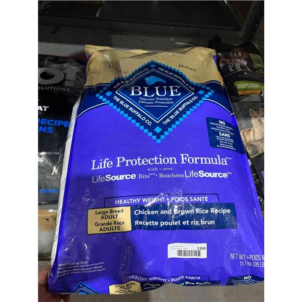 Blue Buffao Life Protection Large Breed Adult Dog Kibble 26 Lbs