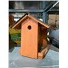 Image 2 : Locally Hand made Bird Feeder Wood & Shngle