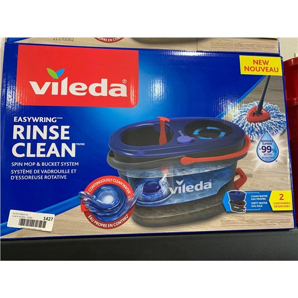 Vileda Easywring Rinse Clean Mop Set