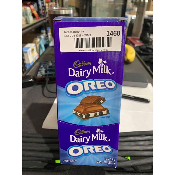 Cadbury Dairy Milk Oreo Cookie Bits And Vanilla Creme Chocolate Bars 12 x 95g