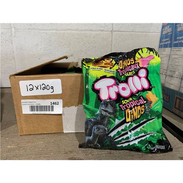 Jurassic World Trolli Sour Tropical Dinos 12 x 120g