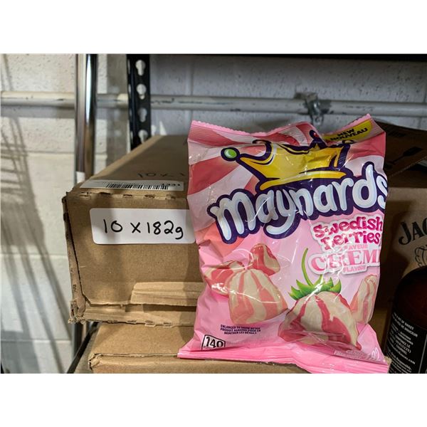 Maynards Swedish Berries & Cream Candy 12 x 182g