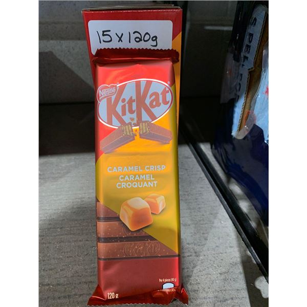 KitKat Gooey Salted Caramel Candy Bars 15x112g