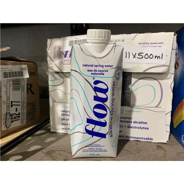 Flow Natrual Spring Water 11x500ml
