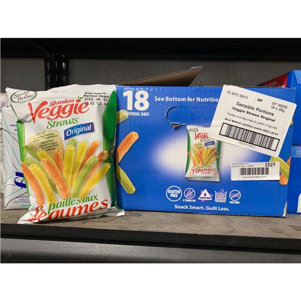 Garden Veggie Straws 18x28g