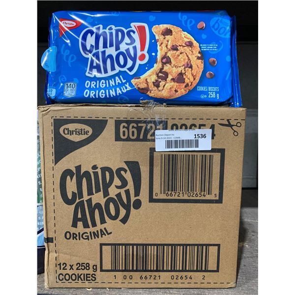 Christie Chips Ahoy Original Cookies (12 x 258g)
