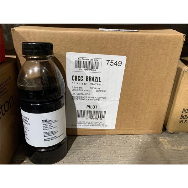 Pilot Flying J Cold Brew Brazil 3:1 Concentrate 12 x 473ml