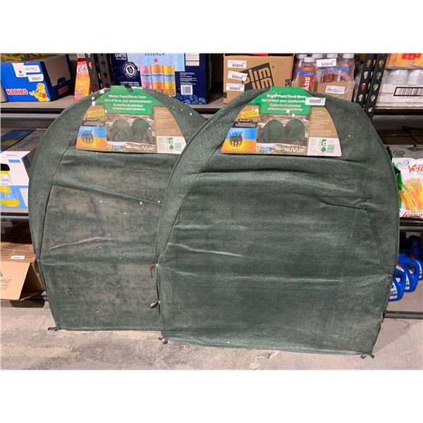 Lot of 2 Winter Shrub Covers 42x40"