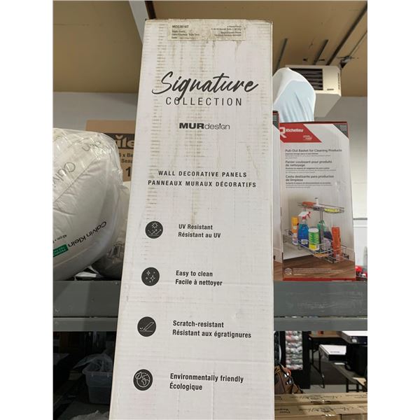 Signature Collection Teak Wall Paneling 4 pc 11.65 sq ft