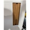 Image 2 : Signature Collection Teak Wall Paneling 4 pc 11.65 sq ft