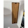 Image 2 : Signature Collection Teak Wall Paneling 4 pc 11.65 sq ft