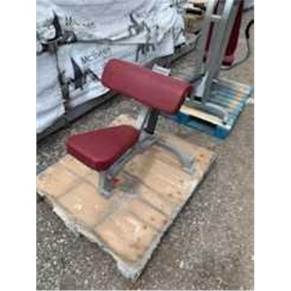 Quantum Fitness Corp. Preacher Hammer Curl With 6 Resistance Levels