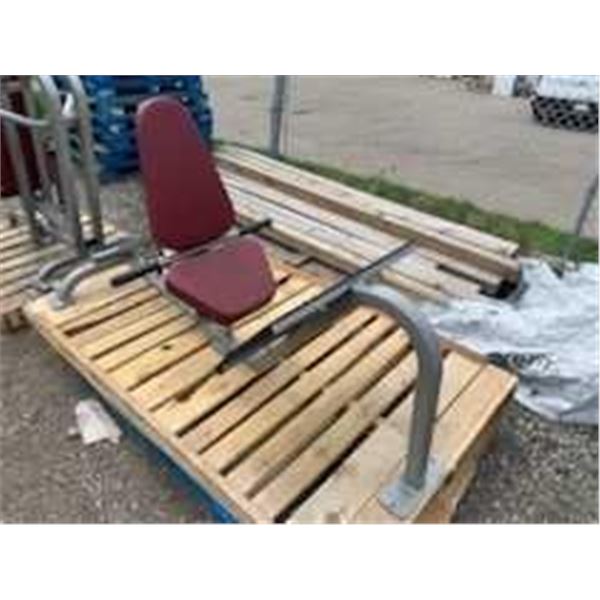 Quantum Fitness Corp. Leg Press With 6 Resistance Levels