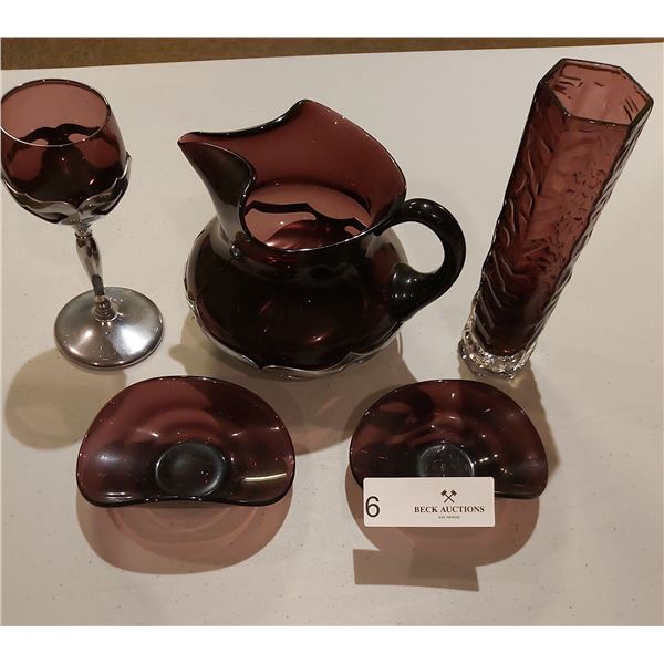 Stunnong Farber Bros. Purple Glass Collection