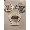 Image 1 : 3 Vintage Demitasse Cup & Saucers (1950's)