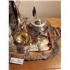 Image 3 : Silver Plated Tea/Coffe Service with Tray