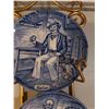 Image 7 : 6 Enoch Wedgewood (Turnstall Ltd.) Plates with Wall Hanger