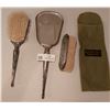 Image 1 : Sterling Silver Vanity Set, Mirror, Brush & Clothes Brush