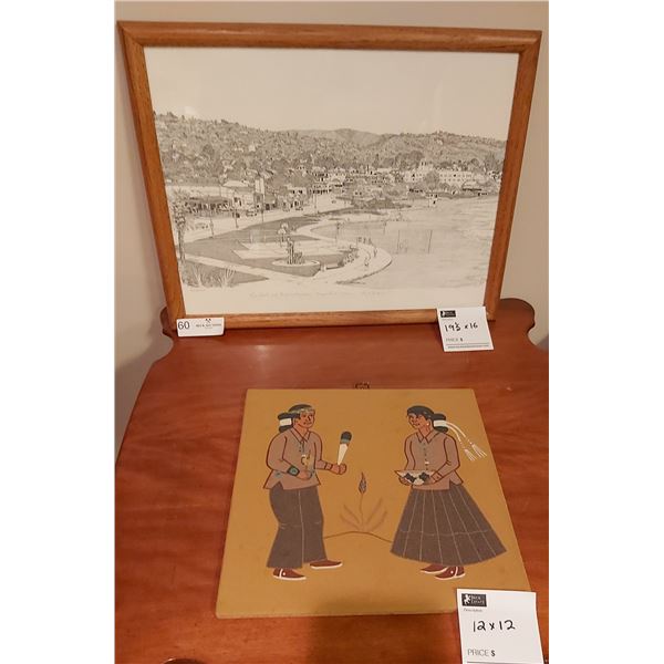 California Laguna Beach picture & Indiginious Sand Picture