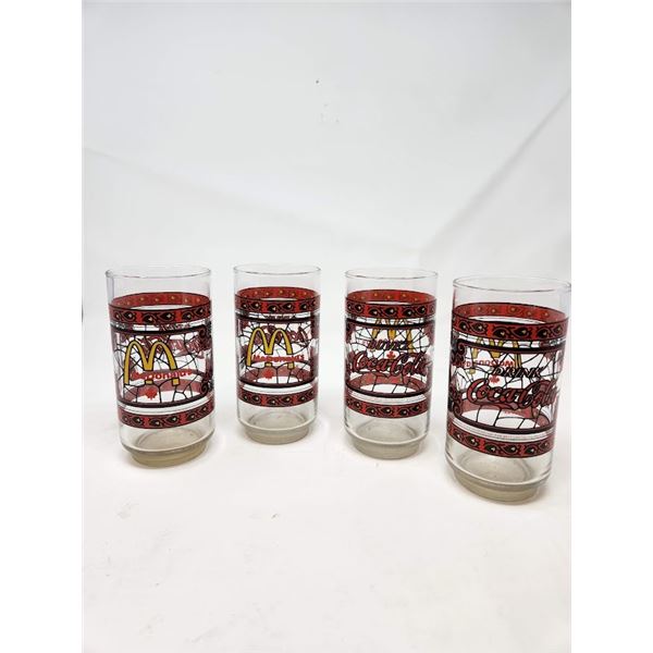 Collectible coke glasses