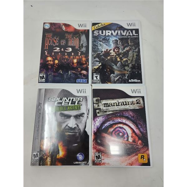 Wii video game lot 2