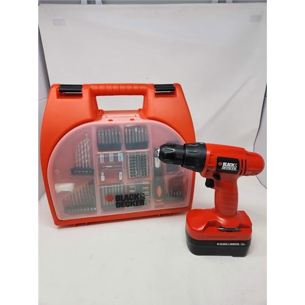 Black & Decker drill set