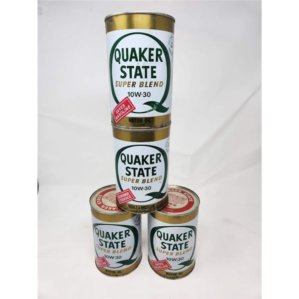 Quaker State oil can lot