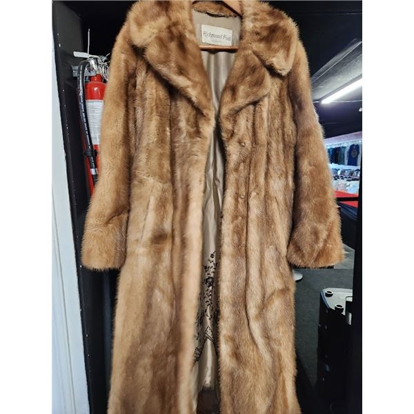 Antique fur coat
