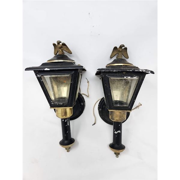 Vintage Eagle light fixtures