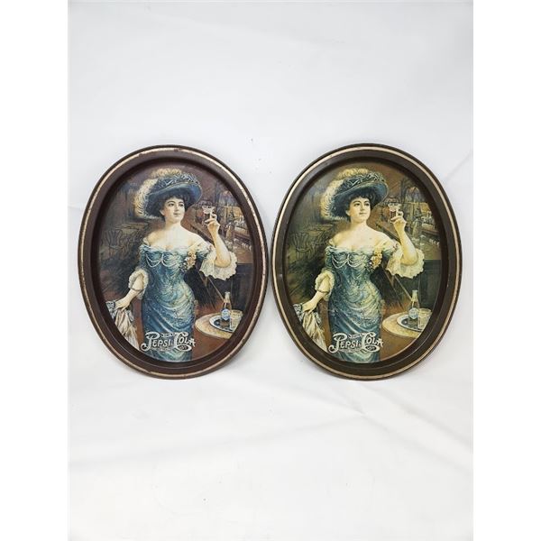 Vintage Pepsi trays