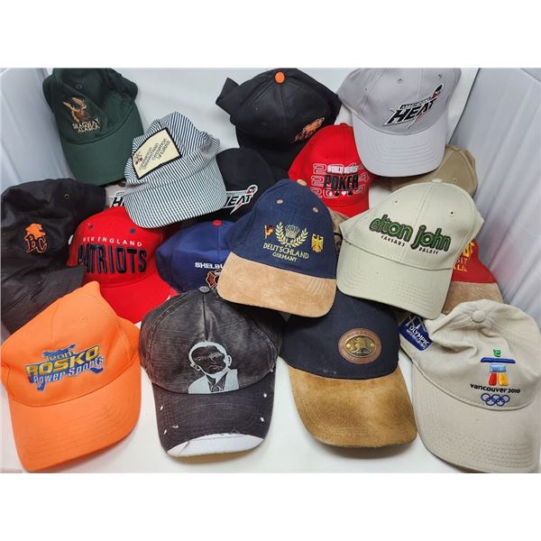 Lot of 24 Ballcaps