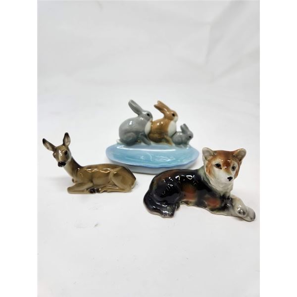 Porcelain animals