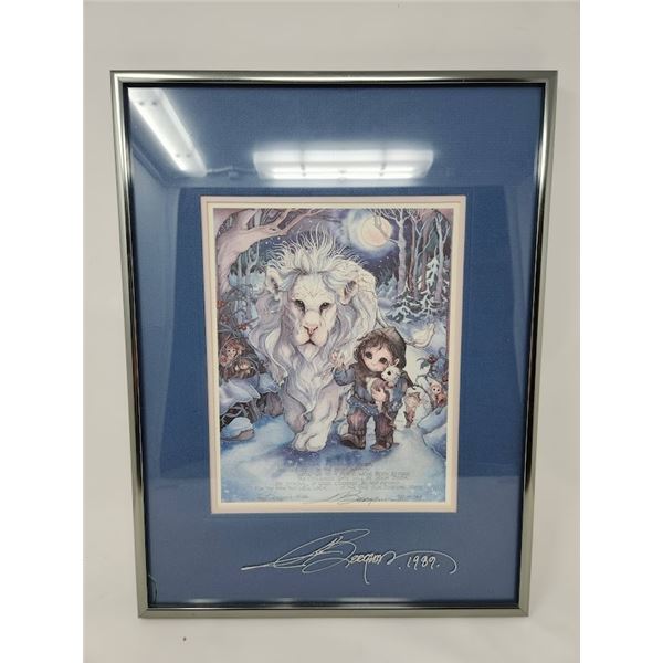 Numbered and framed Jody Bergsma print