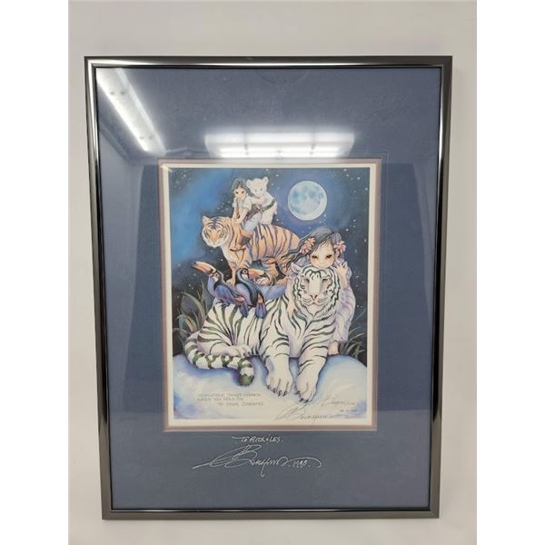 Numbered and framed Jody Bergsma print