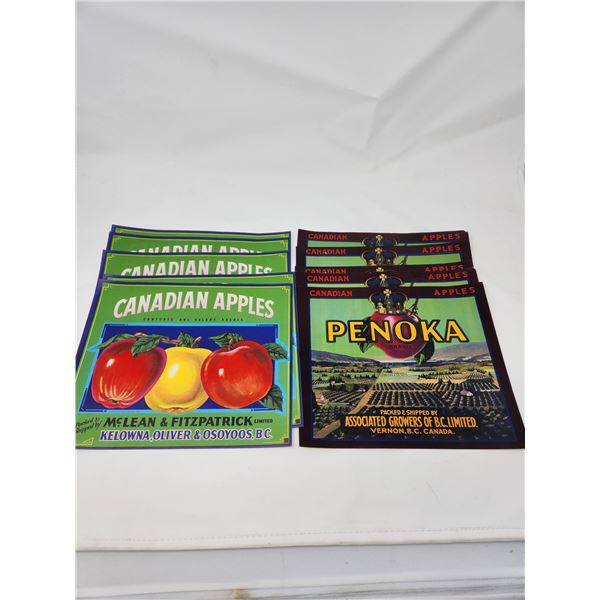 Apple Box Lables
